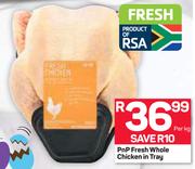 PnP Fresh Whole Chicken In Tray-Per kg