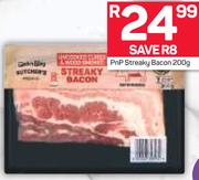 PnP Streaky Bacon-200g