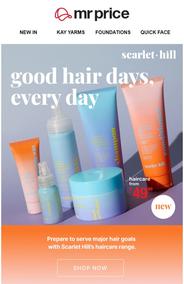 Mr Price : Good Hair Days, Every Day (Request Valid Date From Retailer)