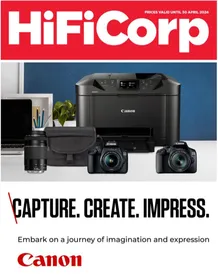 HiFi Corp : Capture Create Impress (23 April - 30 April 2024)
