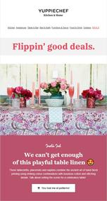 Yuppiechef : Playful Table Linen (Request Valid Date From Retailer)