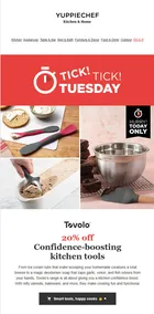 Yuppiechef : 20% Off Confidence-Boosting Kitchen Tools (Request Valid Date From Retailer)