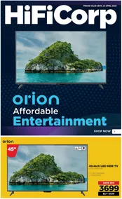 HiFi Corp : Orion Affordable Entertainment (15 April - 21 April 2024)