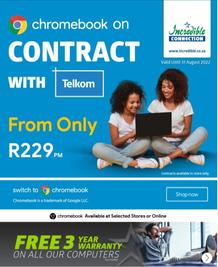 Incredible Connection : Chromebook On Contract With Telkom (16 August - 31 August 2022)