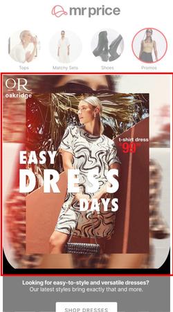 Mr Price : Easy Dress Days (Request Valid Date From Retailer), page 1