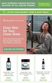 Wellness Warehouse : Clear Skin For Your Clean Slate (Request Valid Date From Retailer)