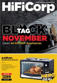 HiFi Corp : Black Tag November Deals On Kitchen Appliances (06 November - 12 November 2023)