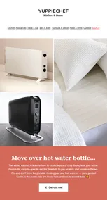 Yuppiechef : Move Over Hot Water Bottle (Request Valid Date From Retailer)