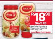 Nola Salad Dressing Or Mayonnaise Assorted-500-780g Each