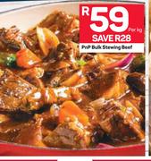 PnP Bulk Stewing Beef-Per Kg