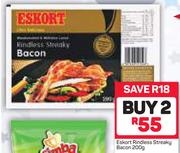 Eskort Rindless Streaky Bacon-2x200g