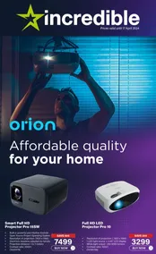 Incredible : Orion Affordable Quality For Your Home (04 April - 17 April 2024)