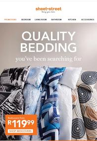 Sheet Street : Quality Bedding (Request Valid Date From Retailer)