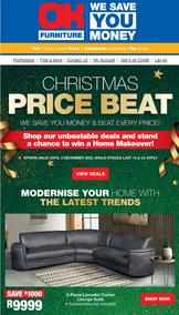 OK Furniture : Christmas Price Beat (29 November - 03 December 2023)