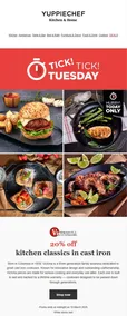 Yuppiechef : 20% Off Kitchen Classics In Cast Iron (10 March 2026 Only!)