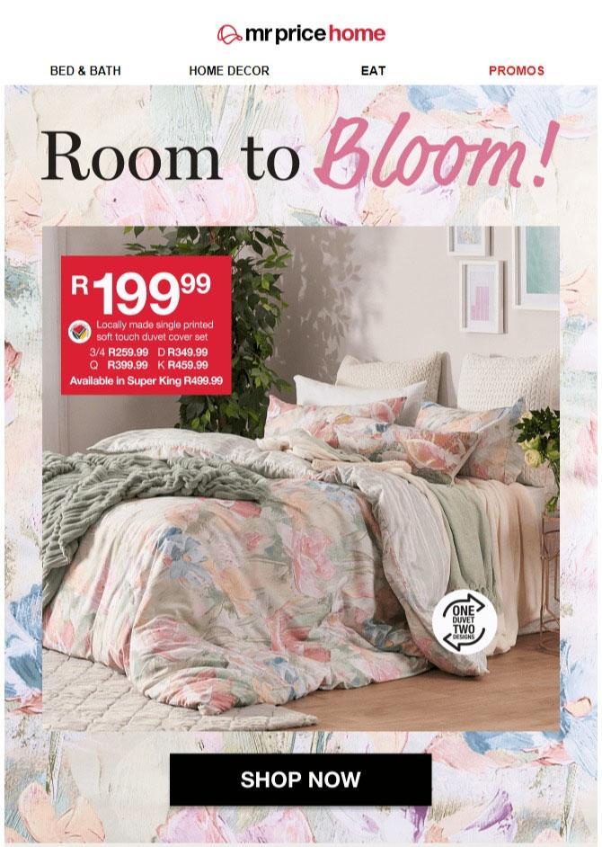 Mr Price Home : Room To Bloom (Request Valid Date From Retailer) — m ...