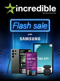 Incredible Connection : Flash Sale With Samsung (26 March - 31 March 2024)