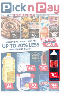 Pick n Pay Eastern Cape : Switch And Save (03 Apr - 15 Apr 2018), page 1