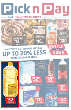 Pick n Pay Eastern Cape : Switch And Save (03 Apr - 15 Apr 2018), page 1