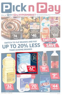 Pick n Pay Eastern Cape : Switch And Save (03 Apr - 15 Apr 2018), page 1
