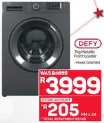Defy 7kg Metallic Front Loader DAW384