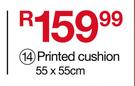 Printed Cushion 55x55cm