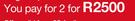 Lisbon Chairs 65(l)x63(w)x80(h)cm-For 2