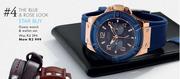 The Blue & Rose Look Star Buy Guess Watch & Wallet Set