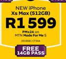Apple New iPhone Xs Max(512GB)-On MTN Made For Me S