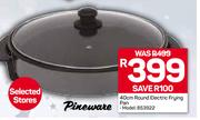Pineware 40cm Round Electric Frying Pan