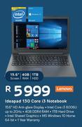 Lenovo Ideapad 130 Core i3 Notebook