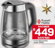 Russell Hobbs 1.7Ltr Glass Kettle