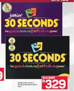 30 Seconds Junior Or 30 Seconds Board Game-Each