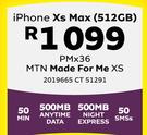 Apple iPhone XS Max 512GB LTE/HD Voice-On MTN Made For Me XS