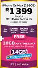 Apple iPhone XS Max 256GB LTE/HD Voice-On MTN Made For Me XS