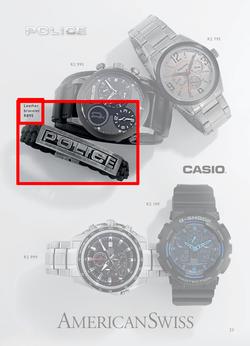 american swiss police watches