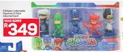 PJ Masks Collectable Figurines 5 Pack Assorted-Each