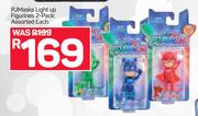 PJ Masks Light Up Figurines 2 Pack Assorted-Each