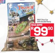 360 Degree Trixx Car With Double Ramp