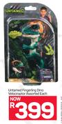 Untamed Fingerling Dino Velociraptor Assorted-Each