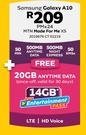 Samsung Galaxy A10 LTE/HD Voice-On MTN Made For Me XS