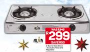 Alva 2 Burner Gas Stove