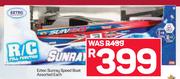 Eztec Sunray Speed Boat Assorted-Each