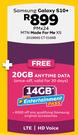 Samsung Galaxy S10+ LTE/HD Voice-On MTN Made For Me XS
