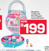 Shopkins Lil Secrets Mini Playset-Each