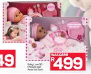 Baby Love 50 Phrases Doll-Each