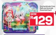 Enchantimals Core Doll And Animals-Each