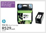 HP 934 XL Black Cartridge-Each