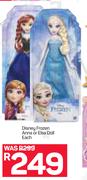 Disney Frozen Anna Or Elsa Doll-Each