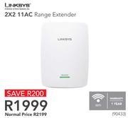 Linksys 2x2 11AC Range Extender